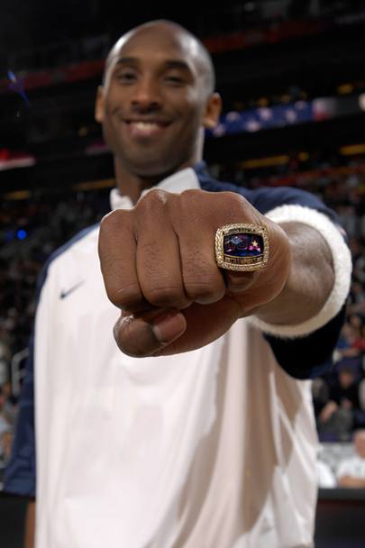 2008 L&#39;anello celebrativo della vittoria della nazionale di basket Usa ai Giochi di Pechino 2008 (Nba/Getty)